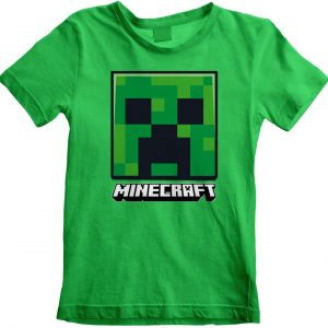 Minecraft - Creeper Head Kids T-Shirt