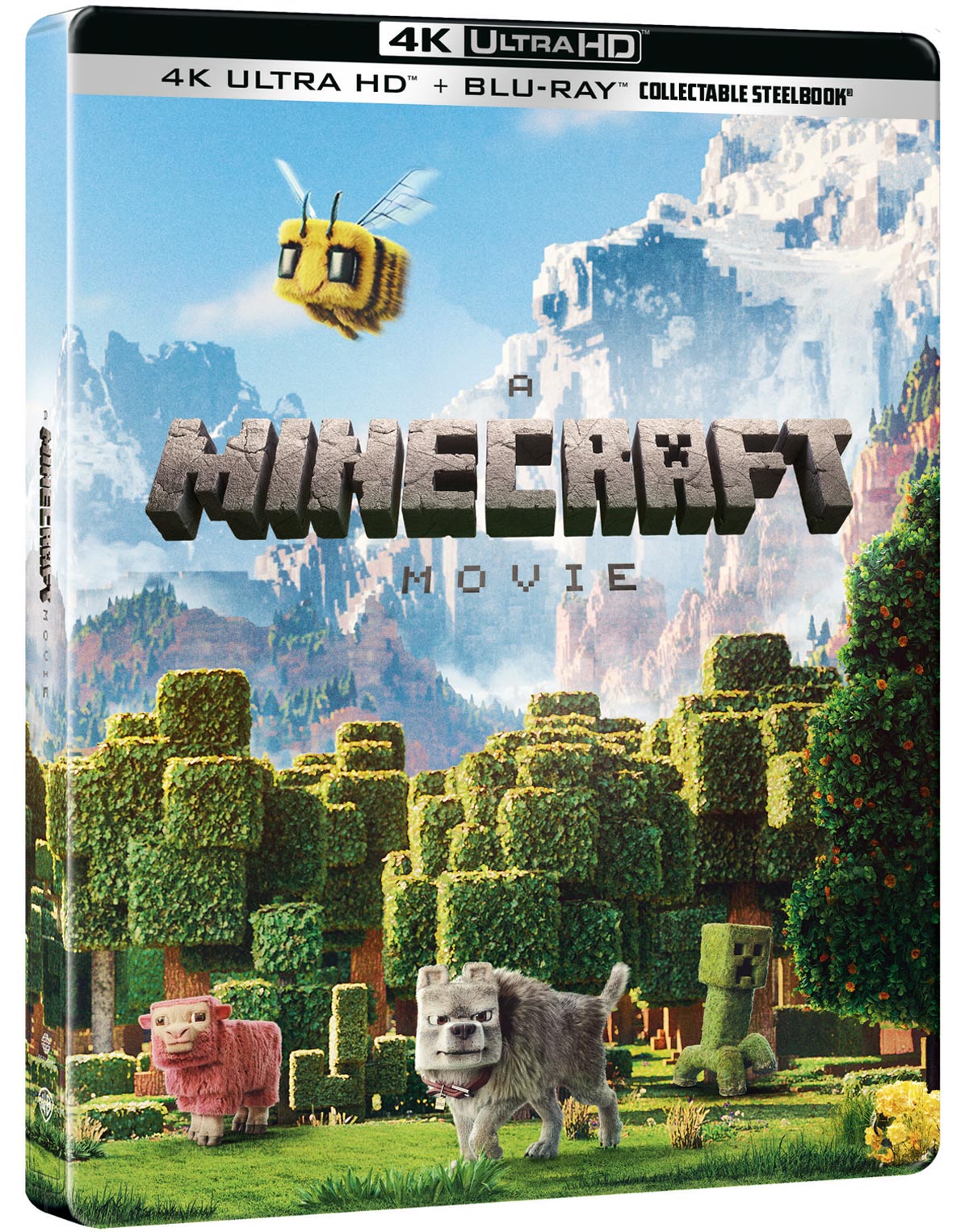 A Minecraft Movie (4K UHD + Blu-ray / Limited Steelbook)