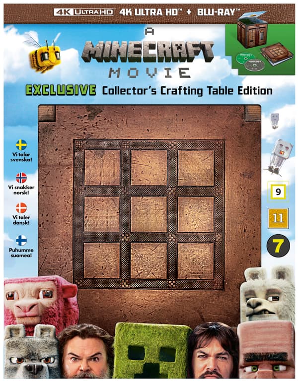 A Minecraft Movie Cube Limited Edition(4K Ultra HD)