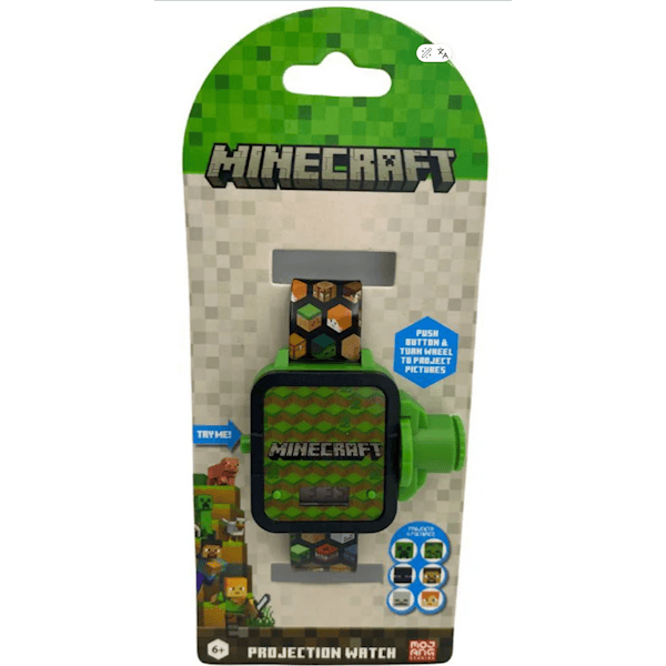 Accutime PROJECTOR LCD Projector LCD Watch Minecraft