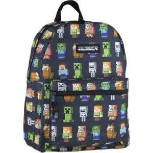 Astra Minecraft multi-figur tonårsryggsäck