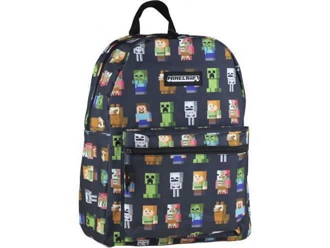 Astra Minecraft multi-figur tonårsryggsäck