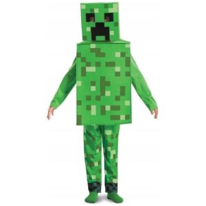 Barnkostym - Minecraft Creeper - storlek M