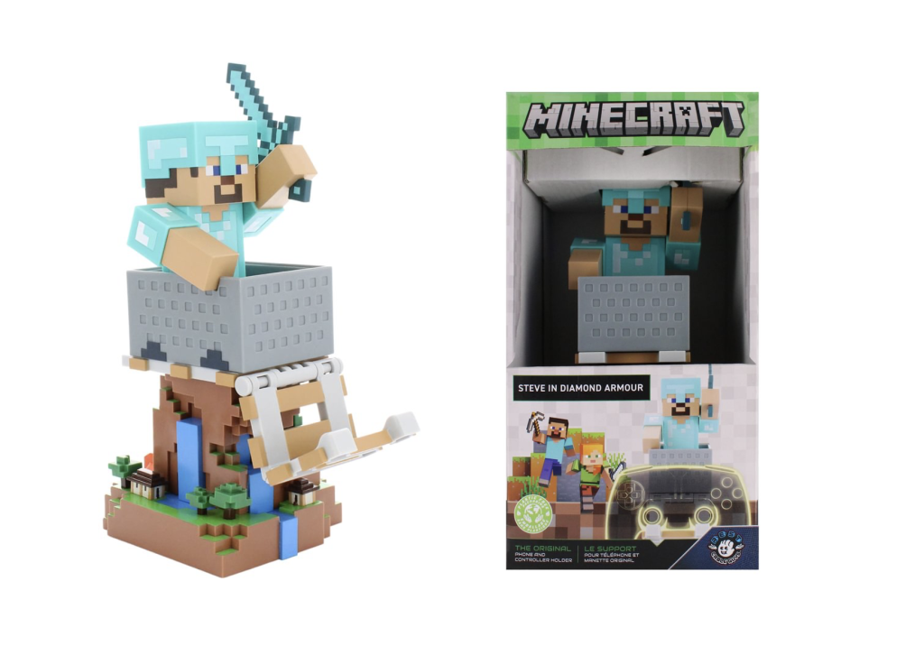 Cable Guys - Minecraft: Steve In Diamond Armour R.E.S.T