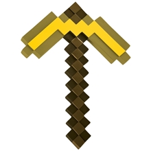 Disguise Minecraft Gold Pickaxe