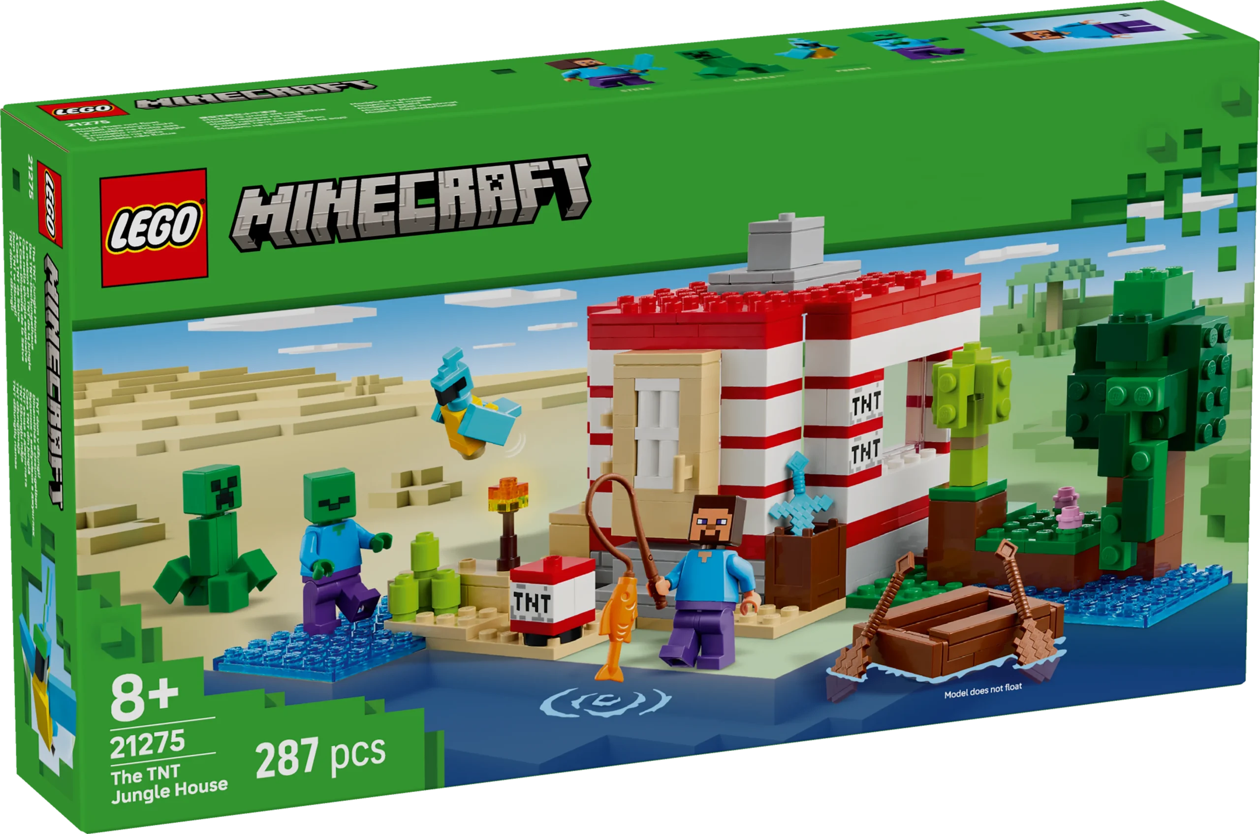 Dynamithuset i djungeln LEGO® Minecraft (21275)