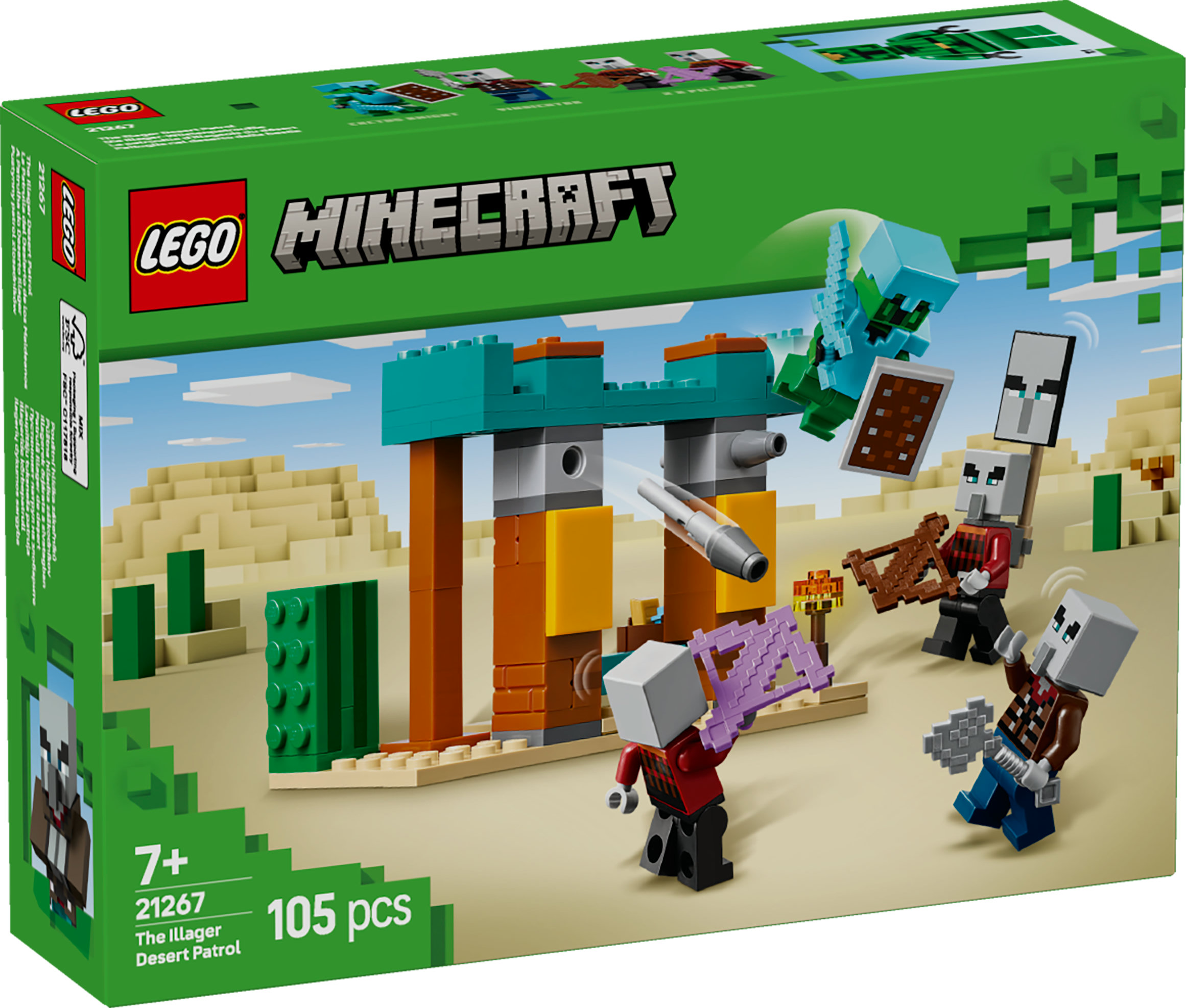 Fybornas ökenpatrull LEGO® Minecraft (21267)