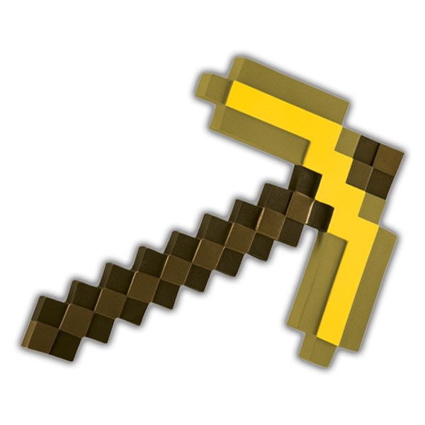 Gold Pickaxe Replika Minecraft