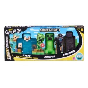 Goo Jit Zu Minecraft-figurer, 3-pack