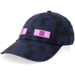 Herschel - Svart unconstructed Keps - Kids Minecraft Sylas Cap Enderman Navy Dad Cap @ Hatstore