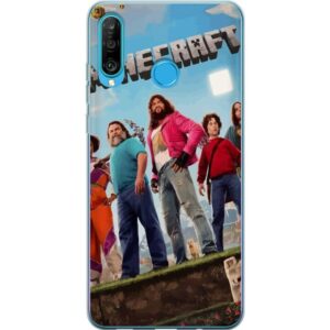 Huawei P30 lite Genomskinligt Skal A Minecraft Movie