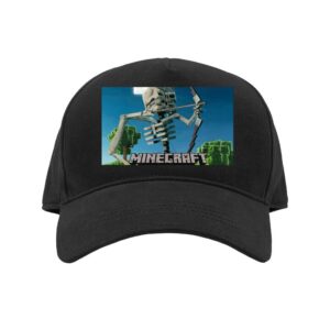 Keps A Minecraft Movie Svart Barn