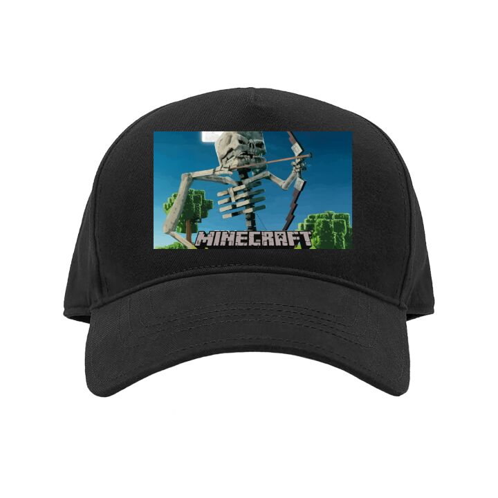 Keps A Minecraft Movie Svart Barn