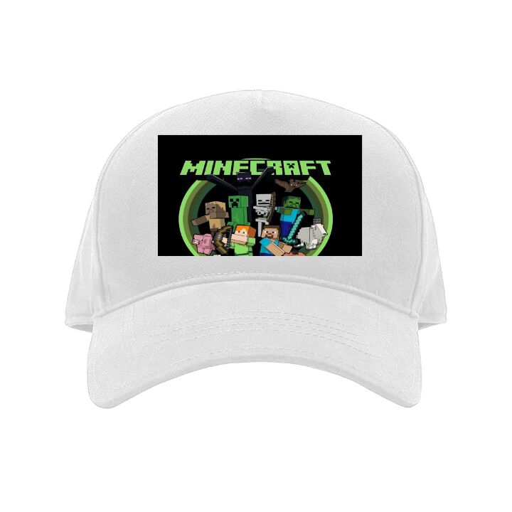 Keps Minecraft Vit Barn