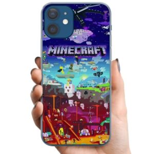 Kompatibelt Mobilskal till Apple iPhone 12 MineCraft