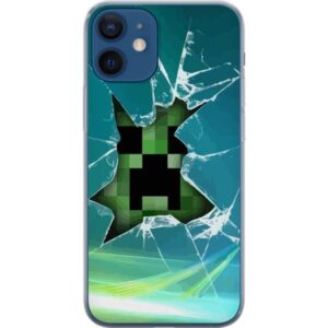 Kompatibelt Mobilskal till Apple iPhone 12 Minecraft