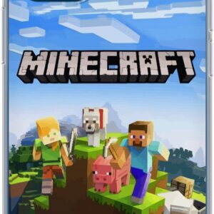 Kompatibelt Mobilskal till Apple iPhone 12 Minecraft pixelvärld Creeper gaming design