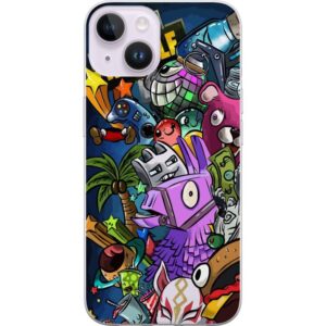 Kompatibelt Mobilskal till Apple iPhone 14 Plus Minecraft