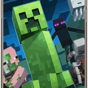 Kompatibelt Mobilskal till Apple iPhone XS MineCraft