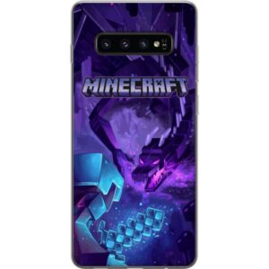 Kompatibelt Mobilskal till Samsung Galaxy S10 Minecraft