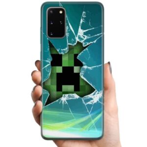 Kompatibelt Mobilskal till Samsung Galaxy S20+ MineCraft