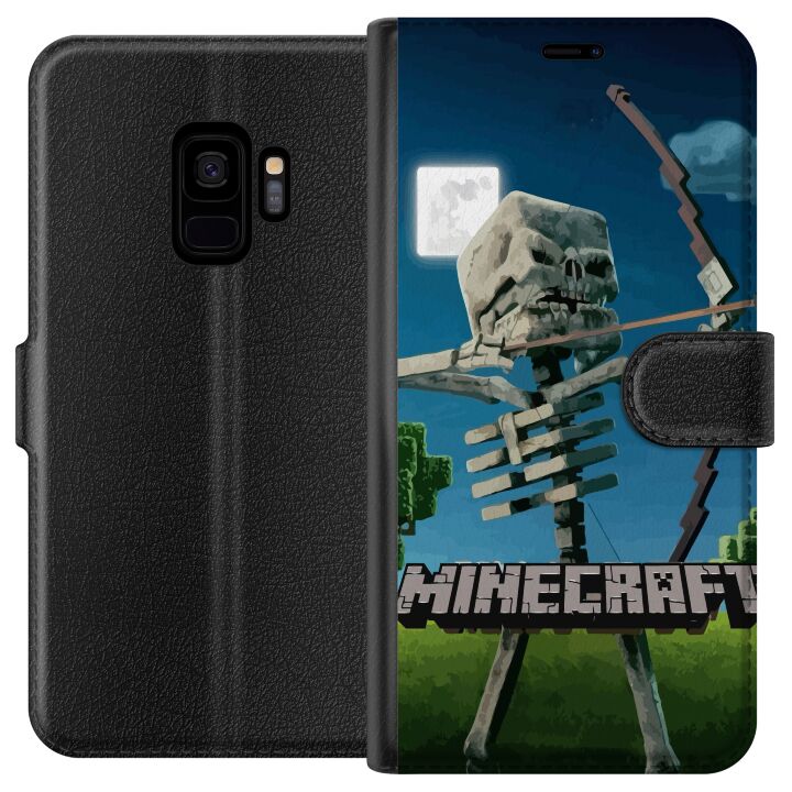 Kompatibelt Plånboksfodral till Samsung Galaxy S9 A Minecraft Movie