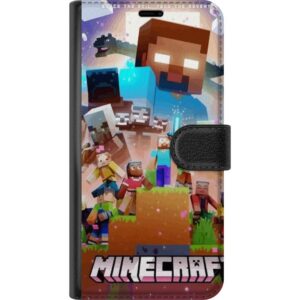 Kompatibelt Plånboksfodral till Xiaomi Redmi 14C Minecraft