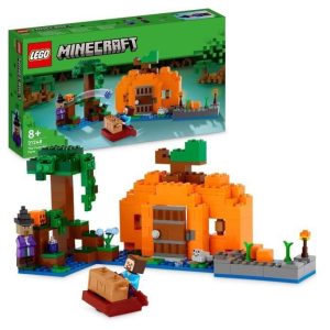 LEGO Minecraft 21248 Pumpkin Farm, Toy House med Steve och Witch minifigurer