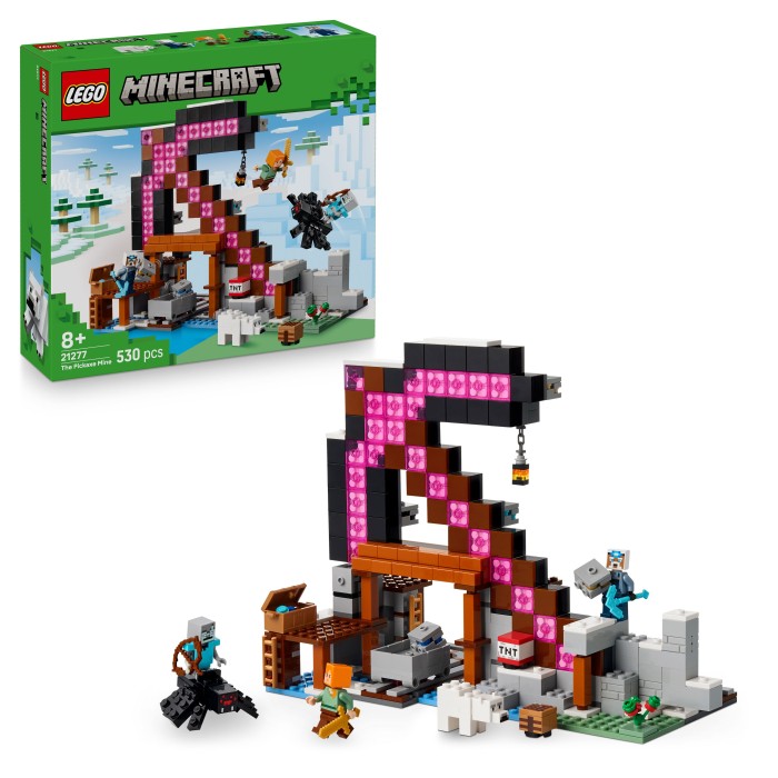 LEGO Minecraft 21277 Spetshackegruvan