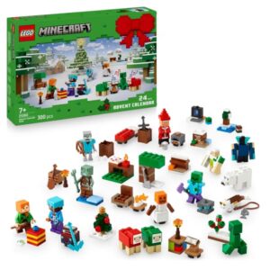 LEGO Minecraft 21280 Adventskalender 2025 - Julspel för gamers från 7 år