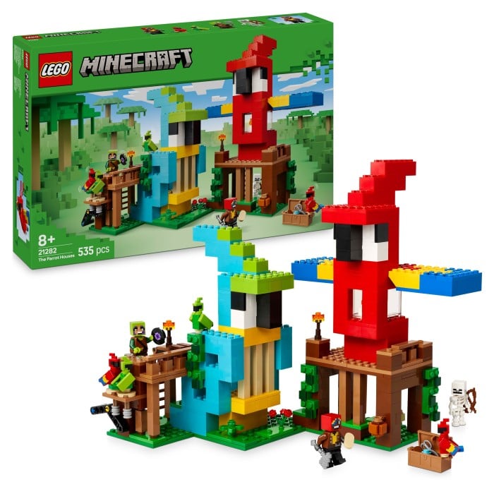LEGO Minecraft 21282 Papegojhusen