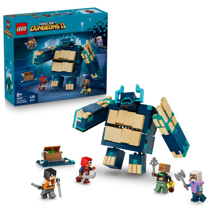LEGO Minecraft 21591 Striden mot den förvrängda väktaren