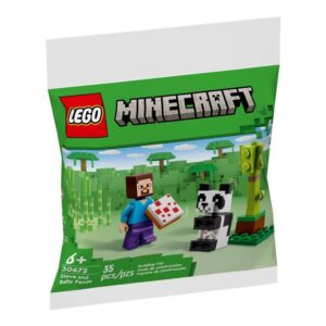 LEGO Minecraft 30672 - Kikis kokosattack och Steve och babypanda