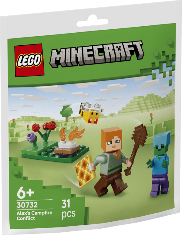 LEGO Minecraft Alex lägereldskonflikt 30732