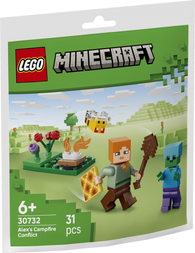 LEGO Minecraft Alex lägereldskonflikt 30732