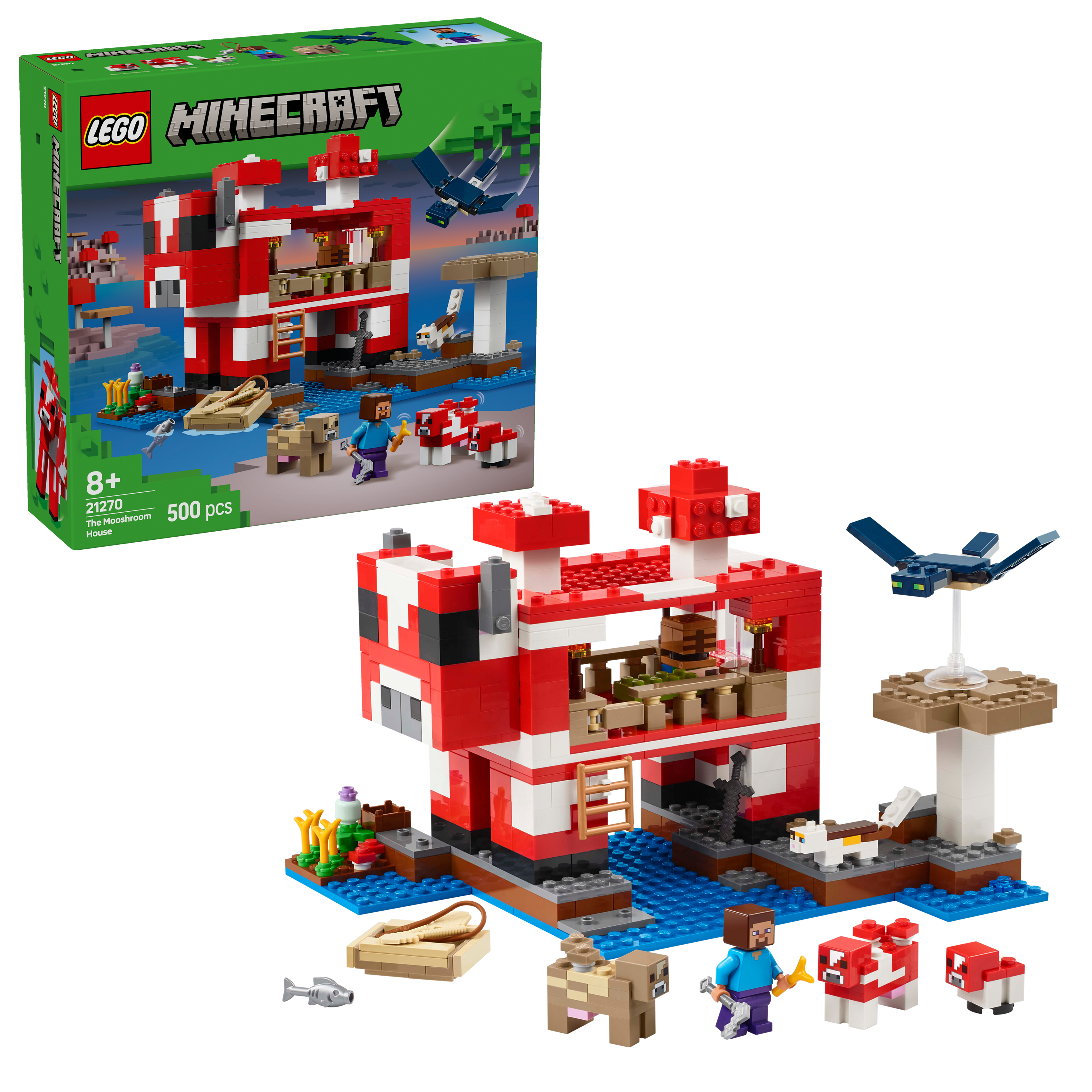 LEGO - Minecraft - Mooshroom House