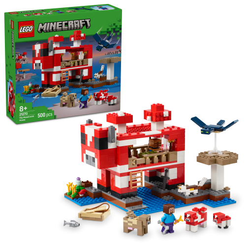 LEGO Minecraft Mooshroomhuset 21270