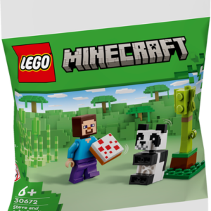 LEGO Minecraft Steve och pandaunge 30672