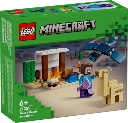 LEGO Minecraft Steves Ã¶kenexpedition 21251