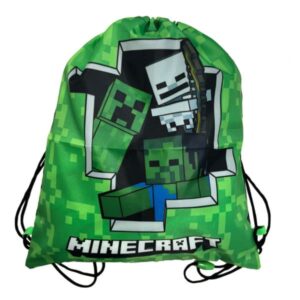 MINECRAFT 43429 Gymnastikpåse Gympapåse Gymbag 36x32cm