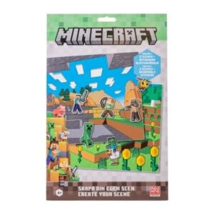 MINECRAFT, Klistermärken Set Skapa din scen,envel.