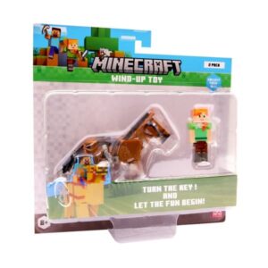 MINECRAFT S2 3D UPPDRÄNGNINGSLEKSAK - ALEX & HÄST