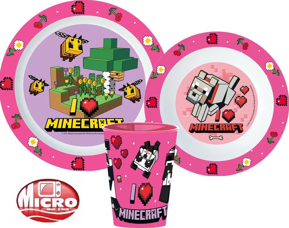 Måltidsset Minecraft Rosa
