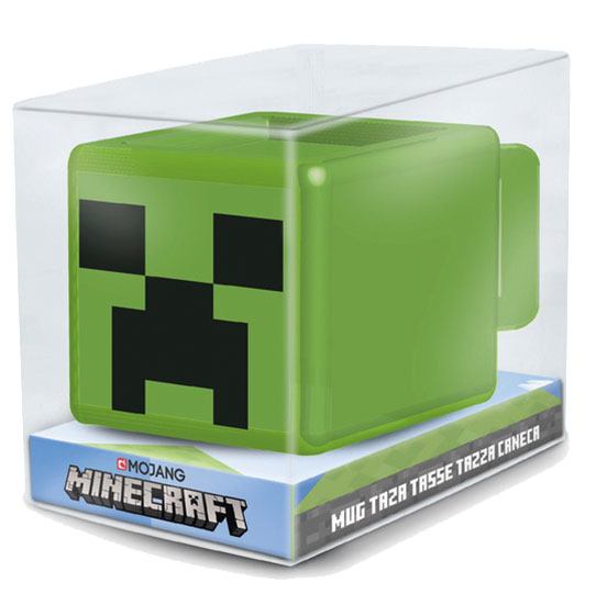 Minecraft 3D Creeper Face Mug
