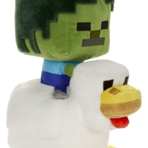 Minecraft - 8 Deluxe Plush Chicken Jockey"