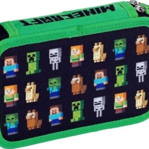 Minecraft ASTRA pennfodral med 2 fack, ej vadderat