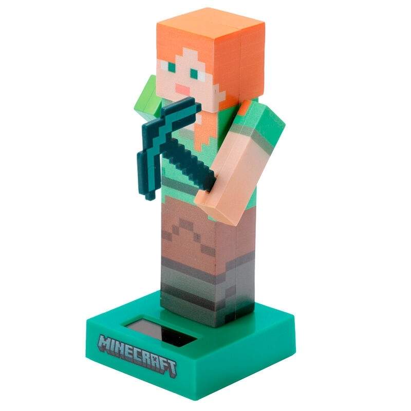 Minecraft Alex Solar Doll - miljövänlig, interaktiv leksak