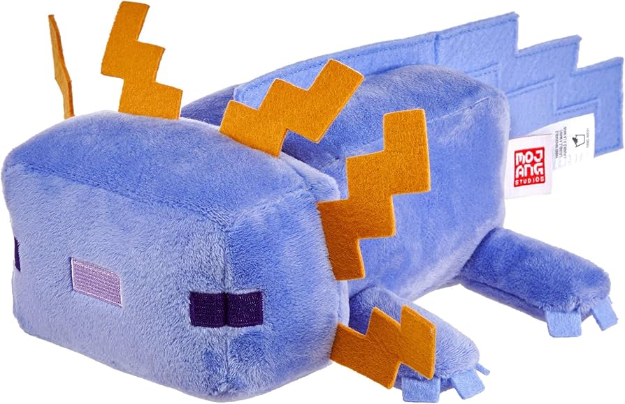 Minecraft: Axolotl Blue Plush (20cm) (JDH77)