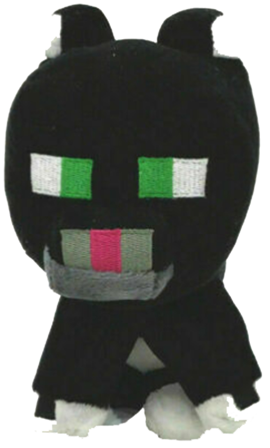 Minecraft Black Cat Plush
