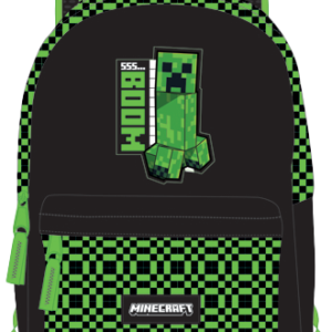 Minecraft - Boom - 1 Comp. Backpack + Pocket 42x30x18cm'